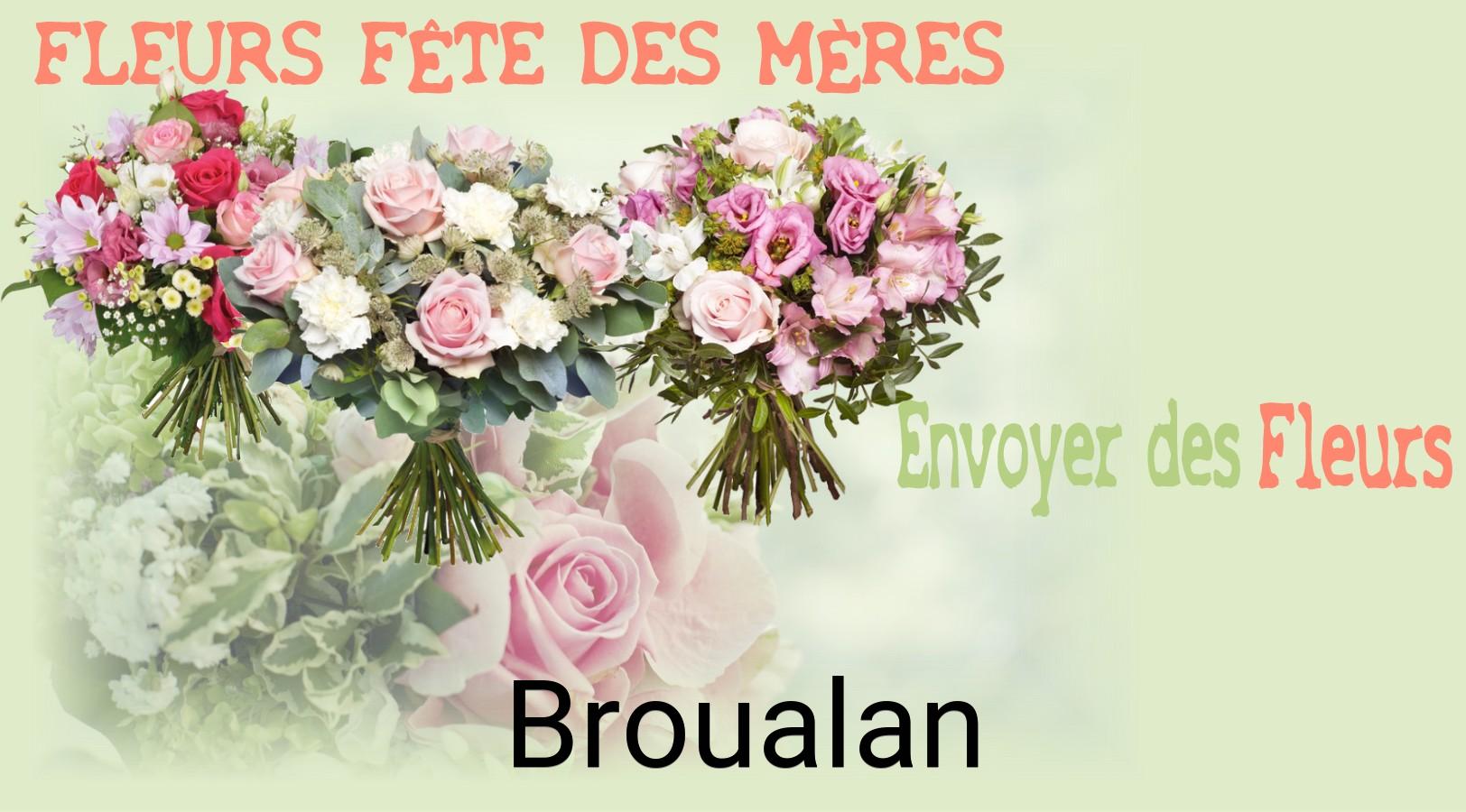 Bouquet de Fête des Mères livré à Broualan